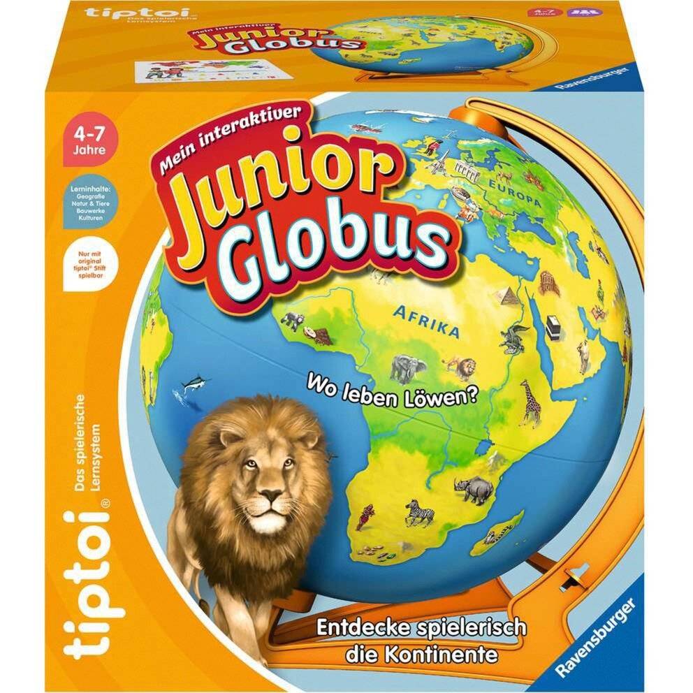 Ravensburger tiptoi Mein interaktiver Junior Globus, LernspaÃ 