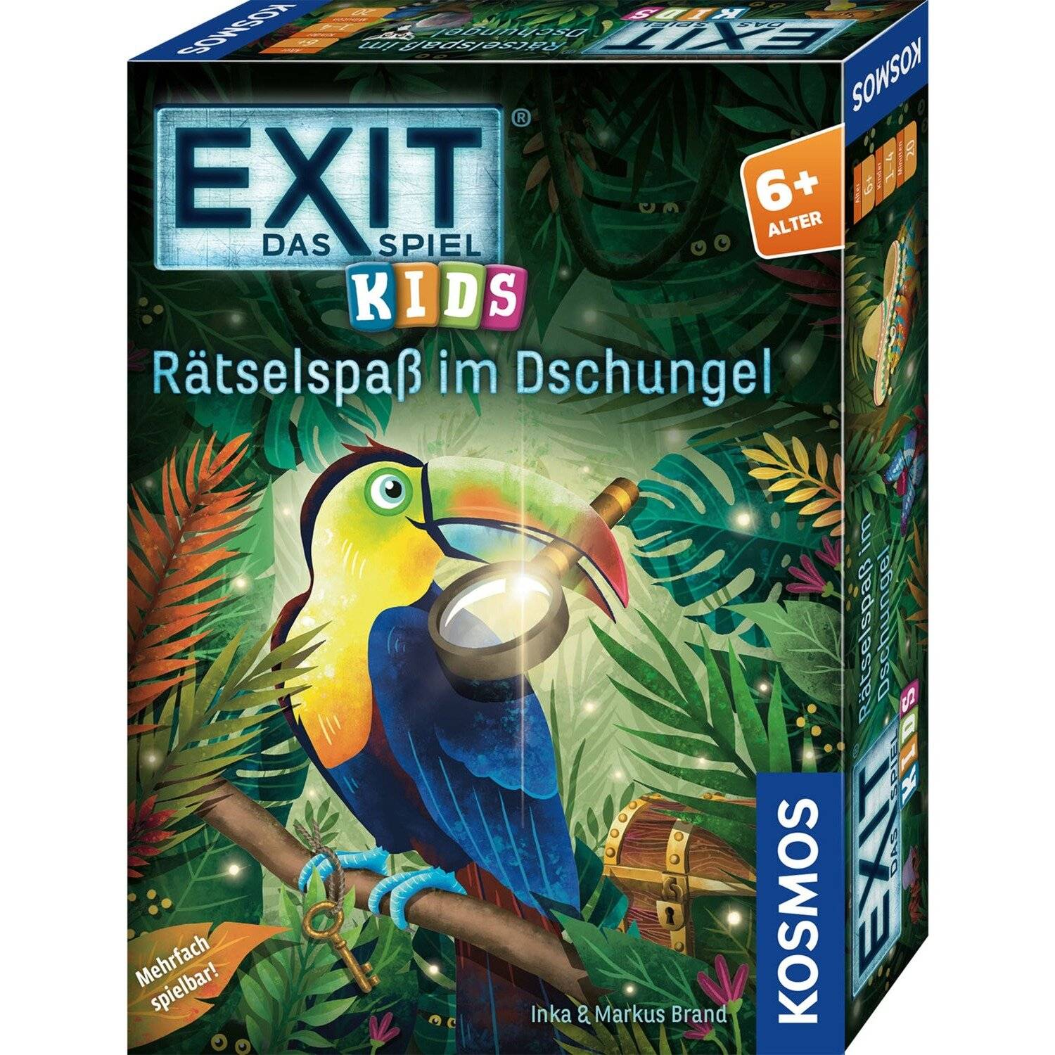 KOSMOS EXIT - Das Spiel Kids: RÃ ¤ tselspaÃ  im Dschungel, Partyspiel