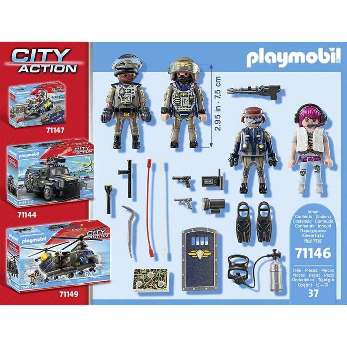 71146 City Action SWAT-Figurenset