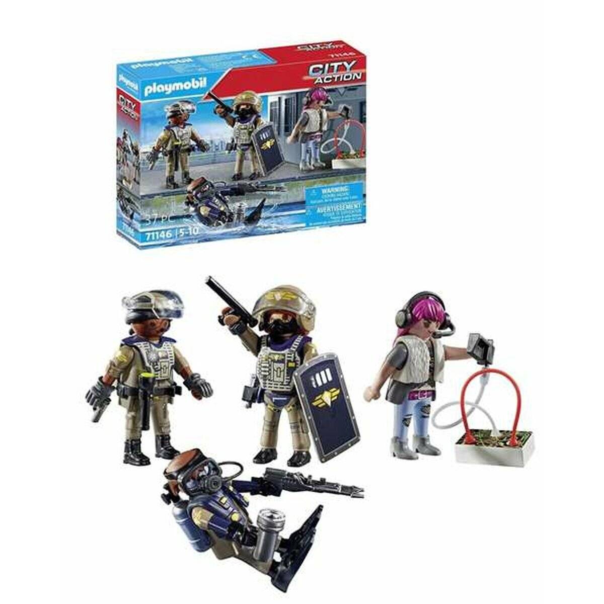 71146 City Action SWAT-Figurenset