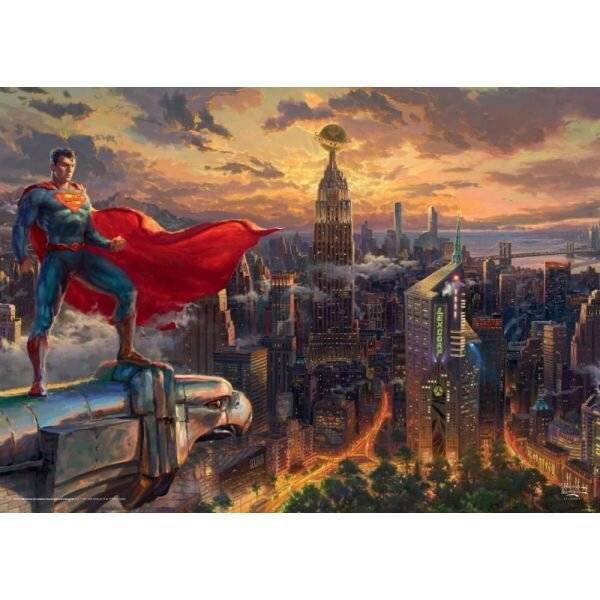 Thomas Kinkade Studios: DC - Superman - Protector of Metropolis (1000 Teile)