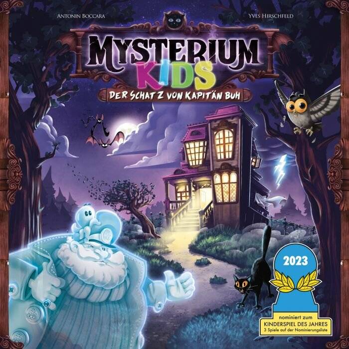 Asmodee Mysterium Kids: Der Schatz von KapitÃ ¤ n Buh, Brettspiel