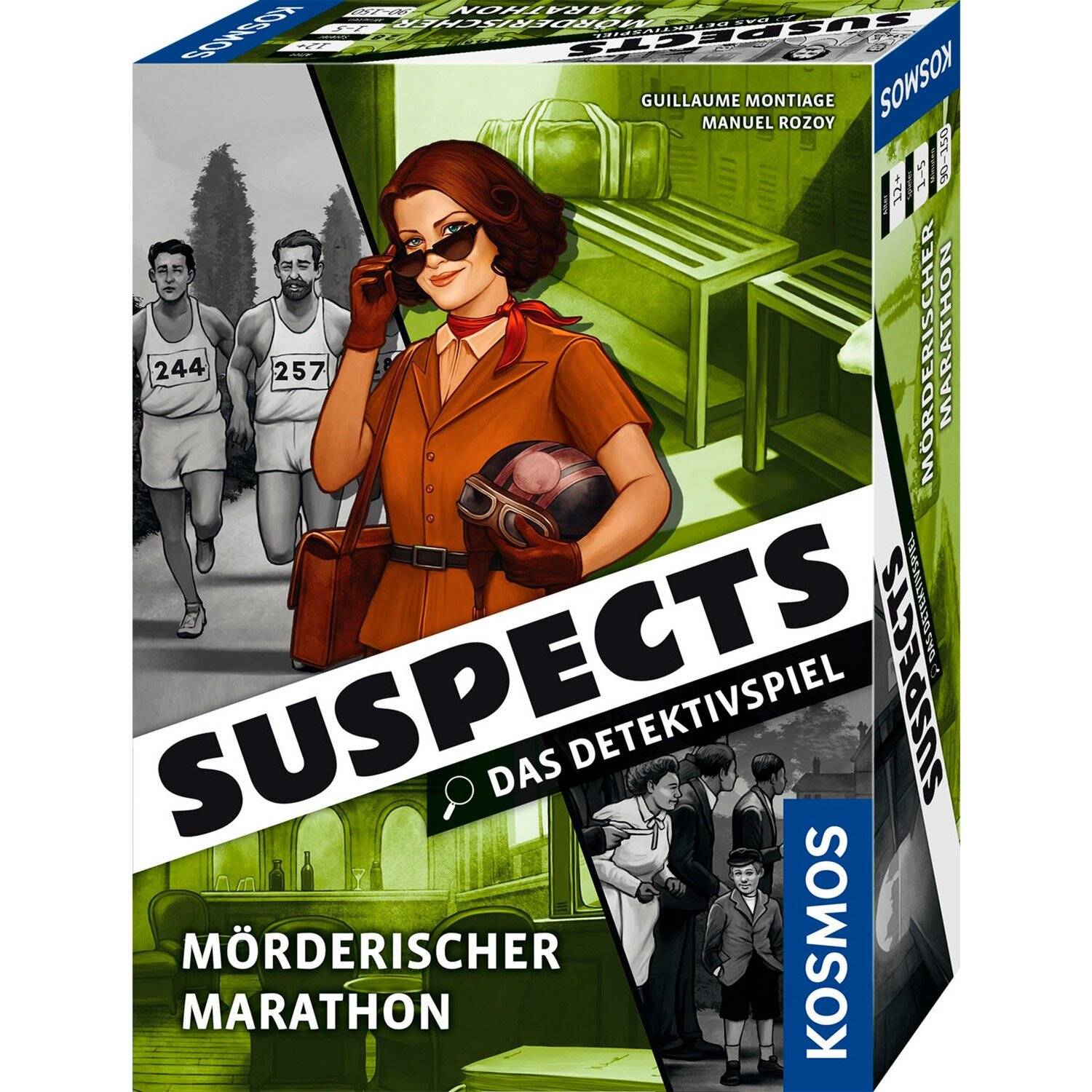 KOSMOS Suspects: MÃ ¶ rderischer Marathon, Kartenspiel