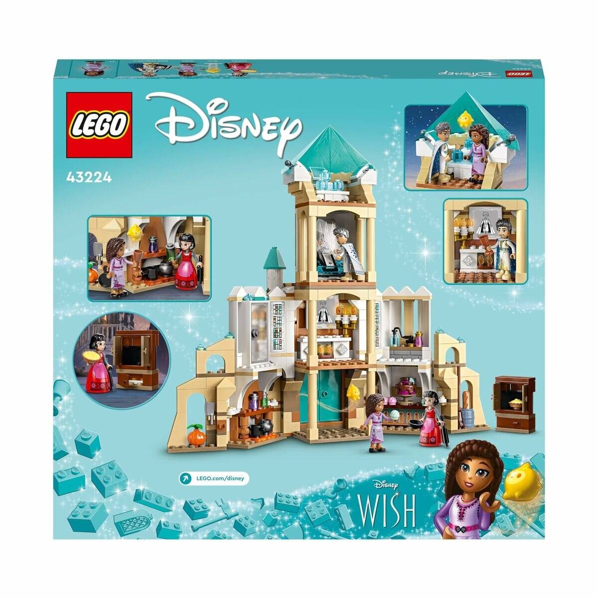 43224 Disney Wish König Magnificos Schloss