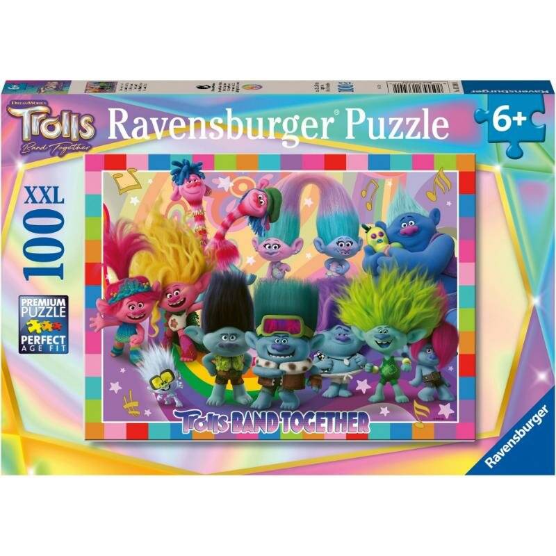 Kinderpuzzle Trolls 3 (100 Teile)
