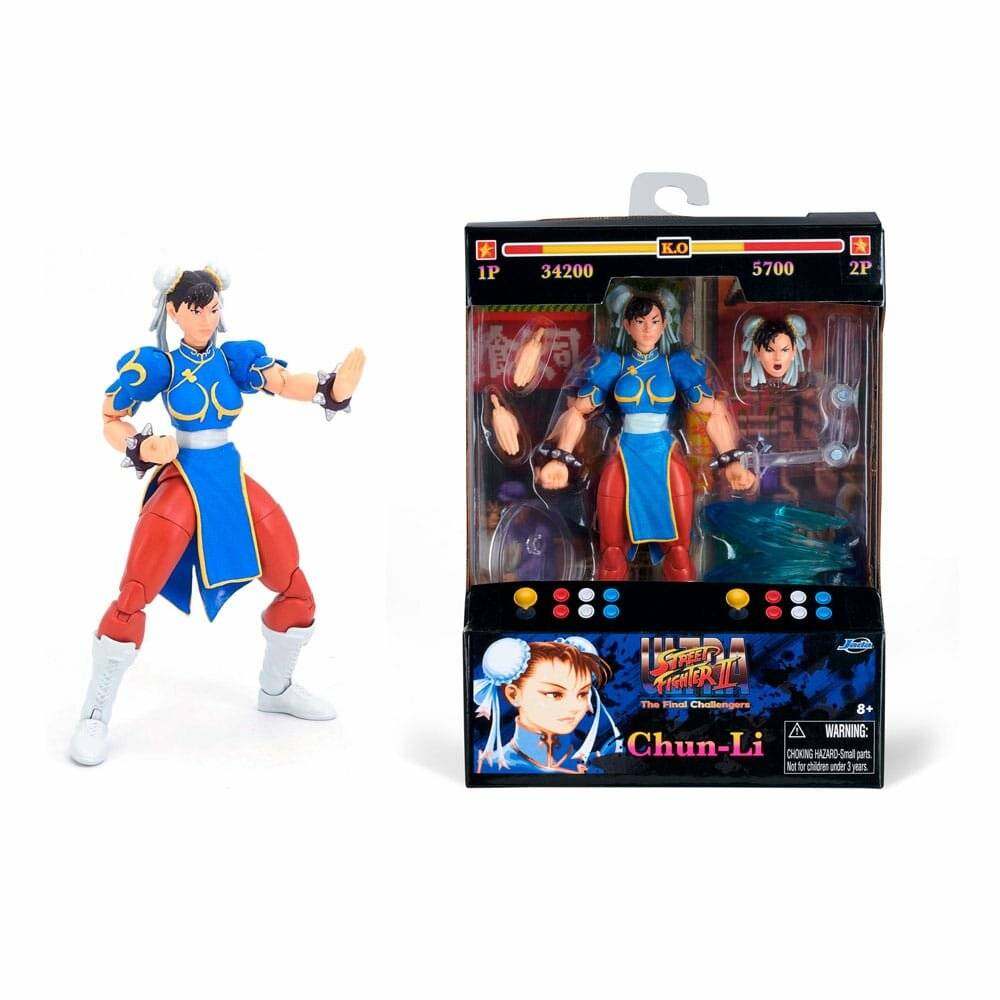 Jada Toys Street Fighter ll - Chun-Li, Spielfigur