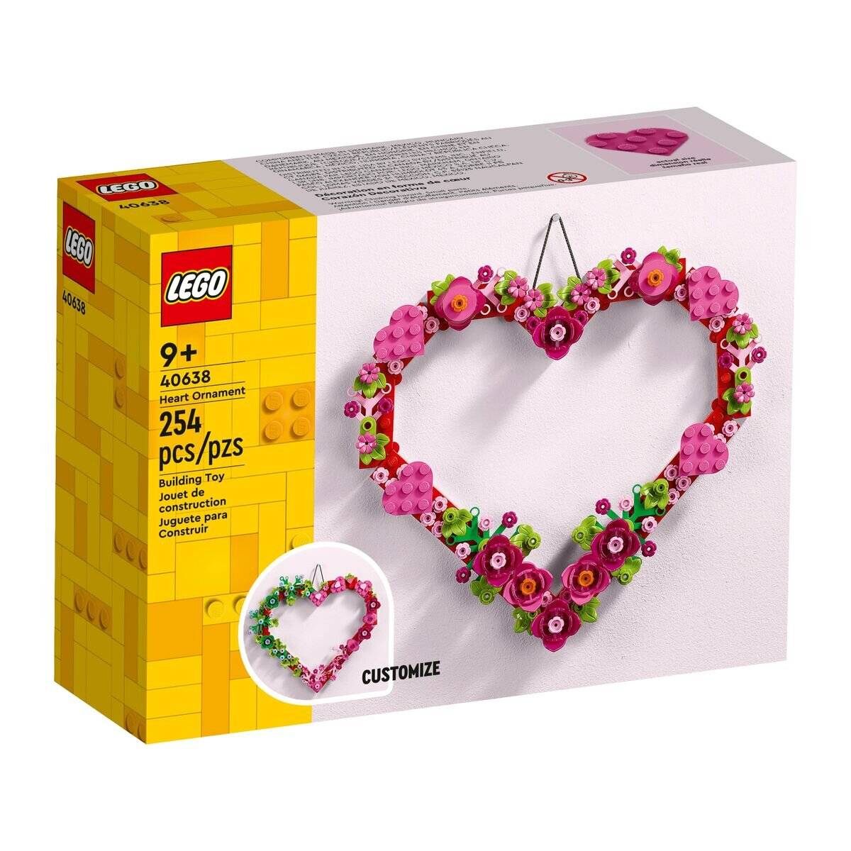 LEGO LEGO Herz-Deko HerzDeko (40638)