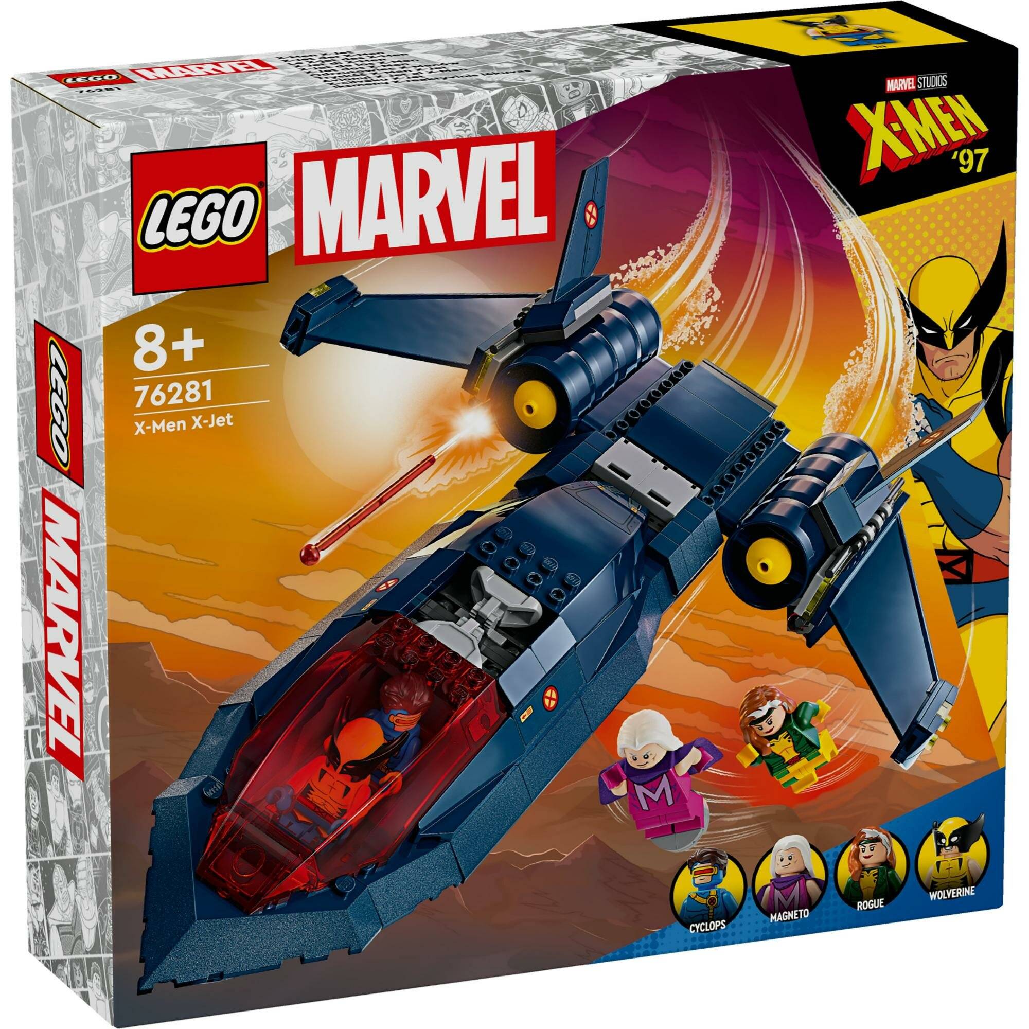 76281 Marvel Super Heroes X-Jet der X-Men