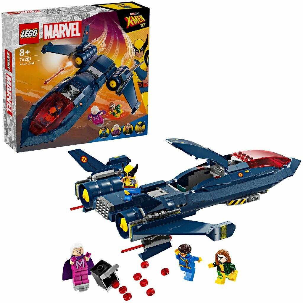 76281 Marvel Super Heroes X-Jet der X-Men