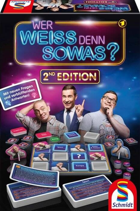 Schmidt Spiele Wer weiss denn sowas? 2nd Edition, Gesellschaftsspiel