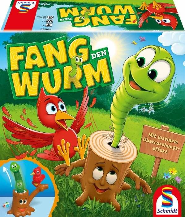Schmidt Spiele Fang den Wurm, Geschicklichkeitsspiel