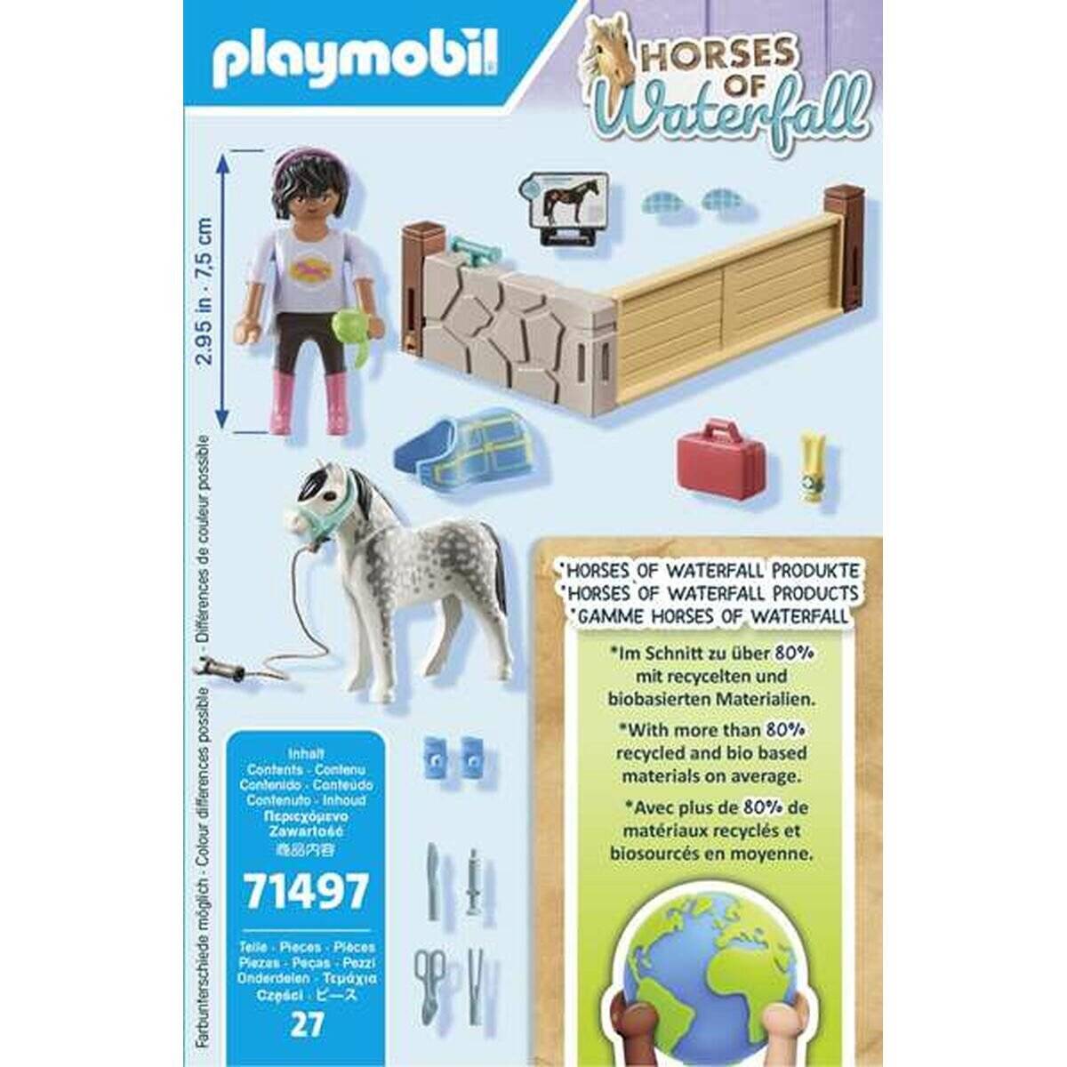PLAYMOBIL 71497 Pferdetherapeutin