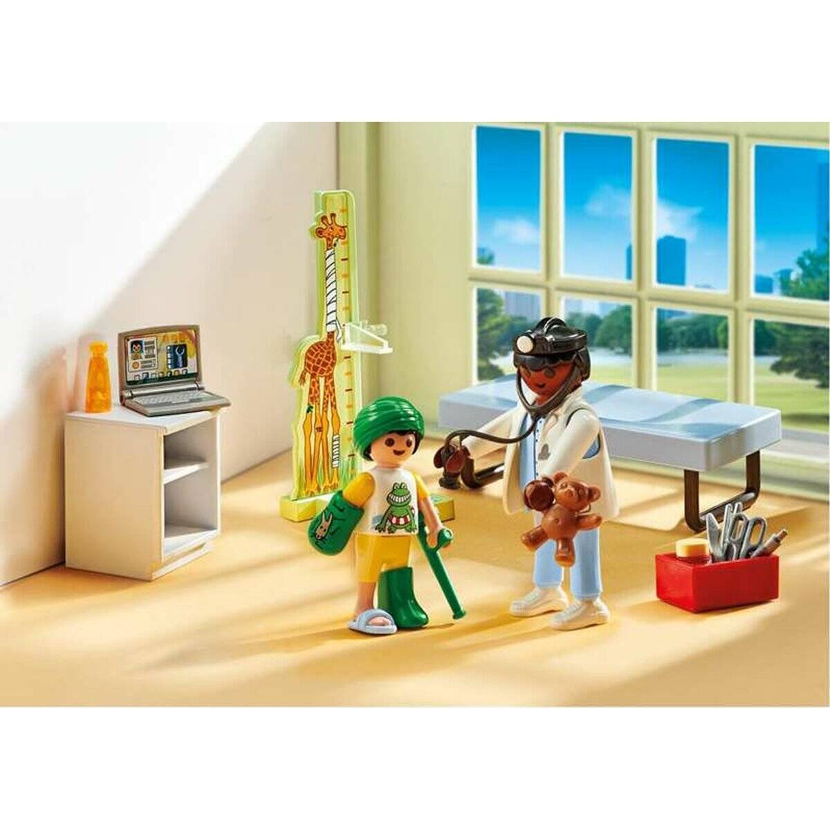 71619 Playm. Kinderarzt mit Teddybär 71619