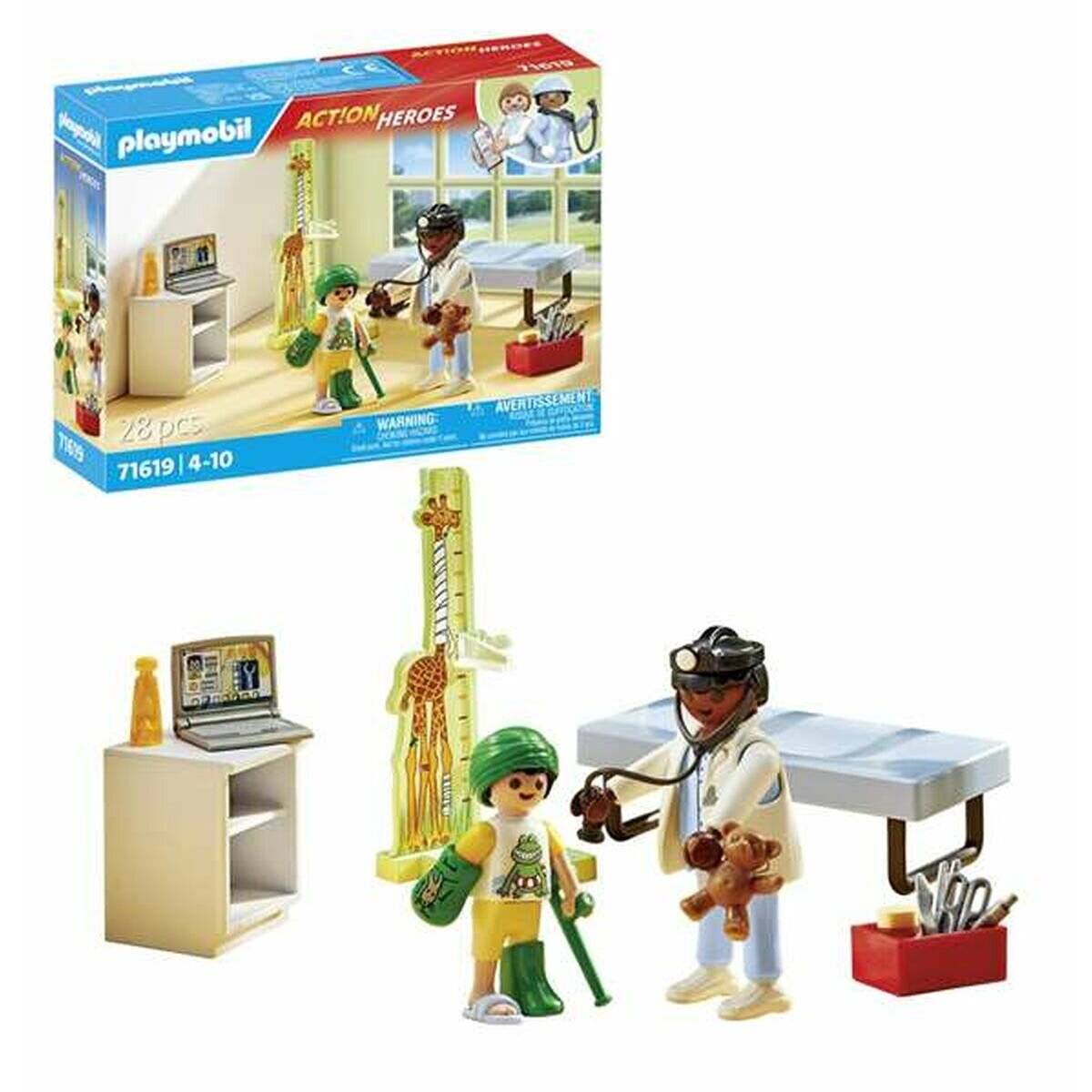 71619 Playm. Kinderarzt mit Teddybär 71619