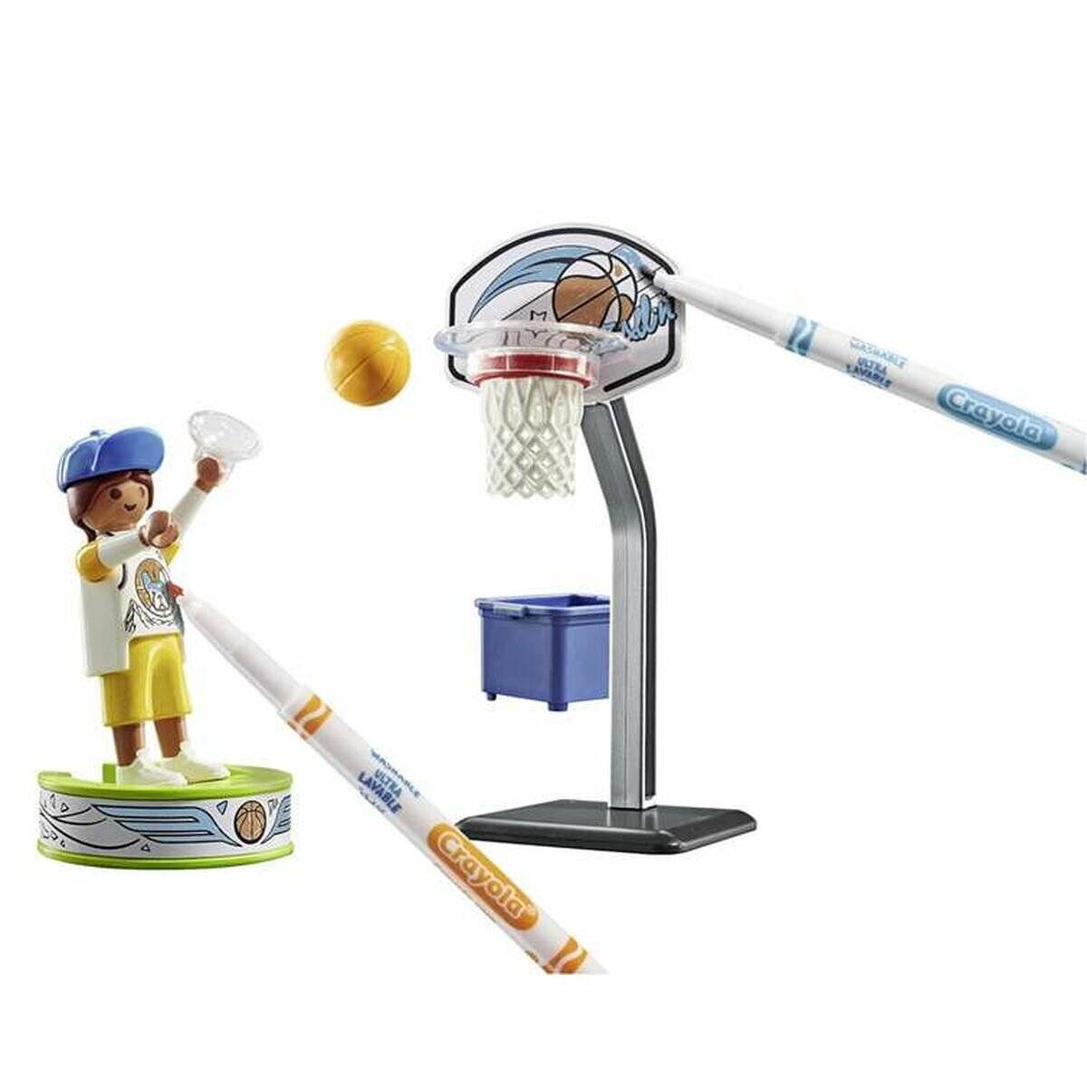 71516 Playm. Skater mit Basketball 71516