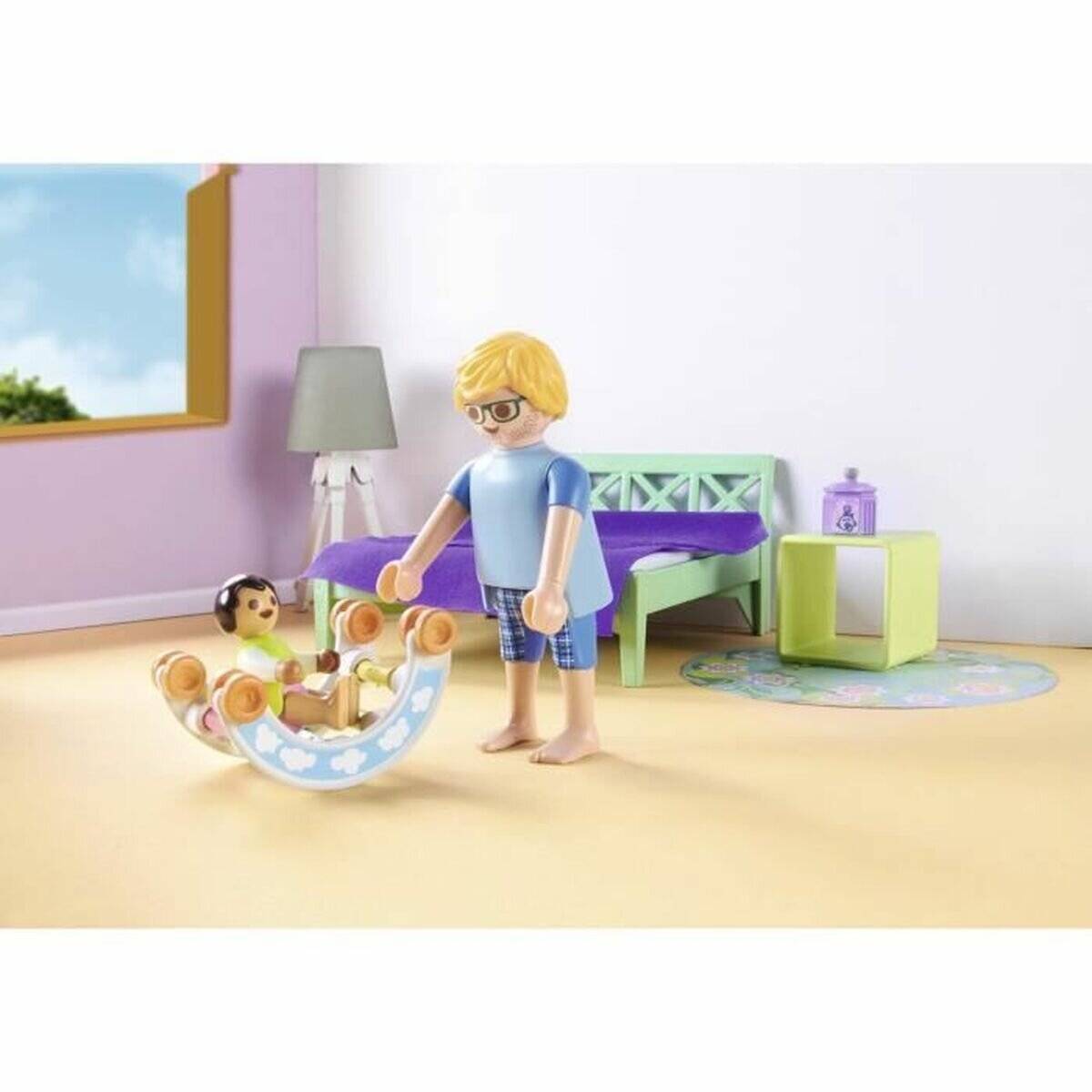 71609 Playm. Schlafzimmer mit Babyspielecke 71
