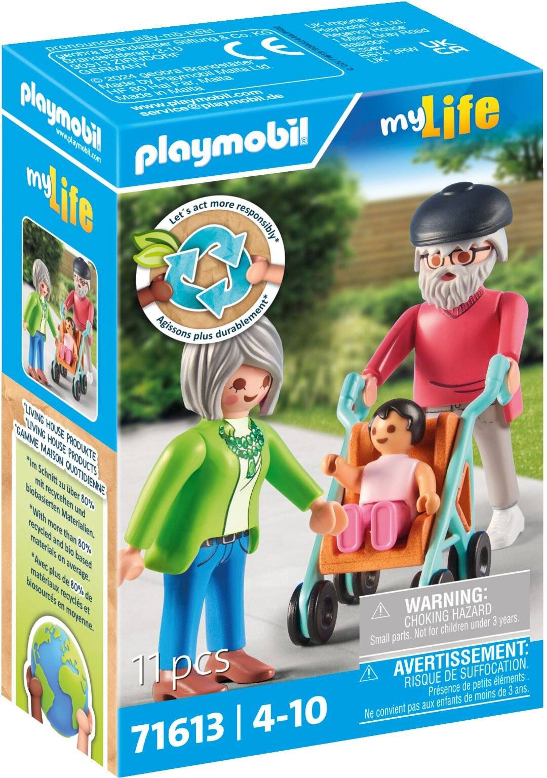71613 Playm. Großeltern mit Baby 71613
