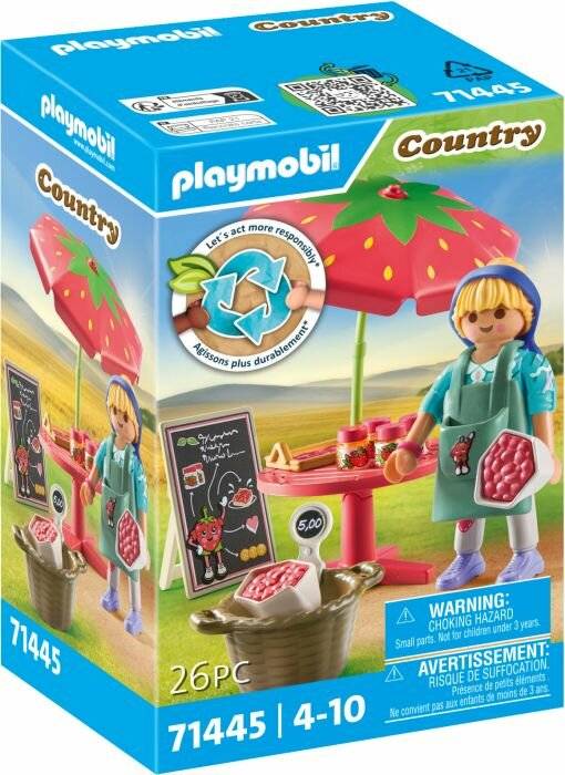 PLAYMOBIL 71445 Country Marmeladenstand, Konstruktionsspielzeug