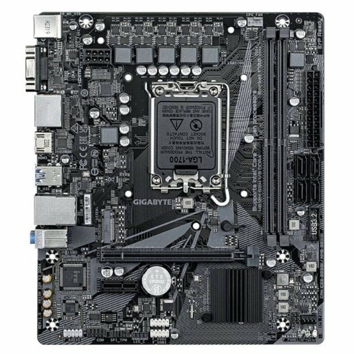 GIGABYTE H610M S2H V3 DDR4, Mainboard (schwarz/grau)