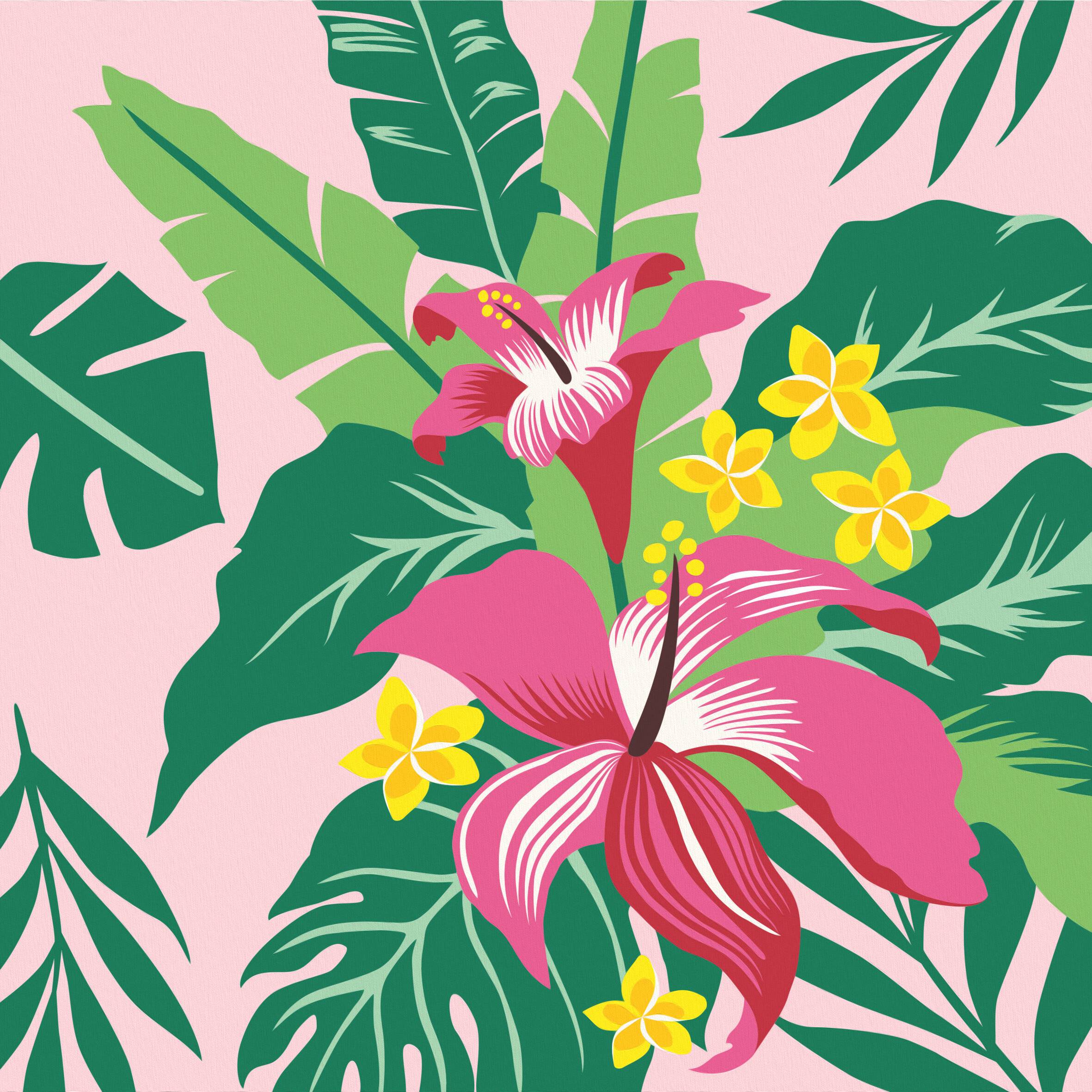 Ravensburger CreArt - Tropical Plants, Malen