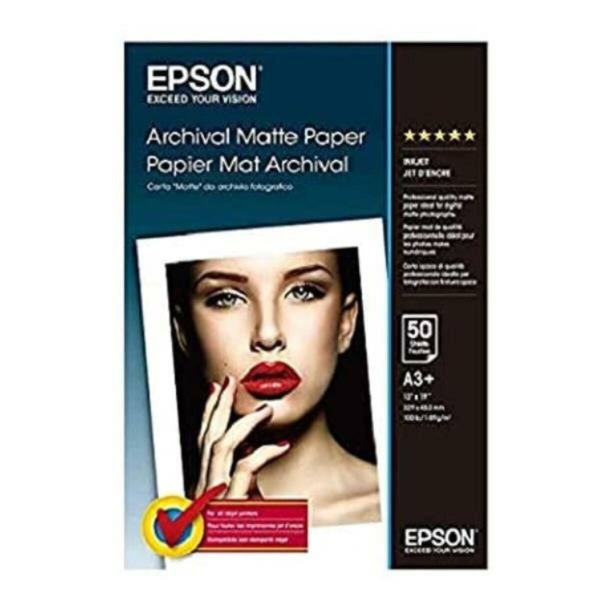 Epson Archival Matte Paper A 3+ 50 Blatt, 189 g S 041340