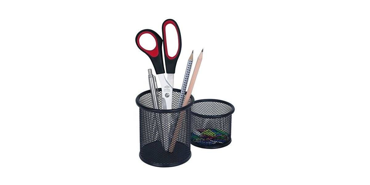 WEDO Stiftekö cher 65401 schwarz VE2
