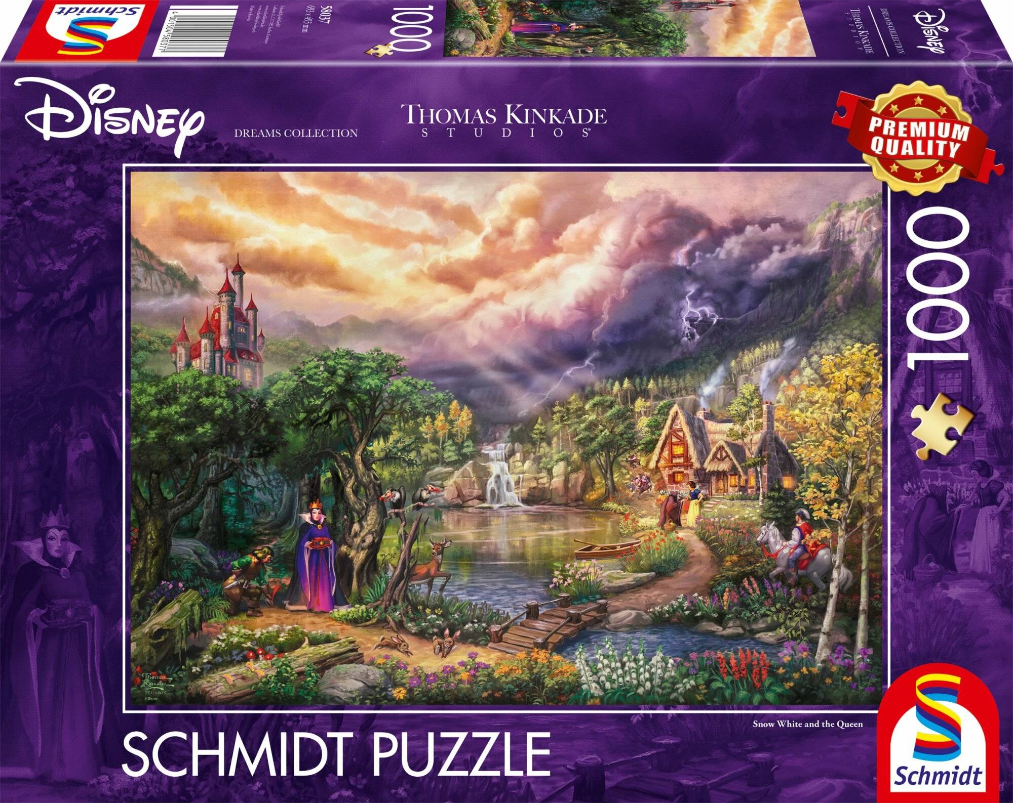 Schmidt - Thomas Kinkade: Disney Schneewittchen und die Kö nigin ( 1000 Teile) ( SCH8037