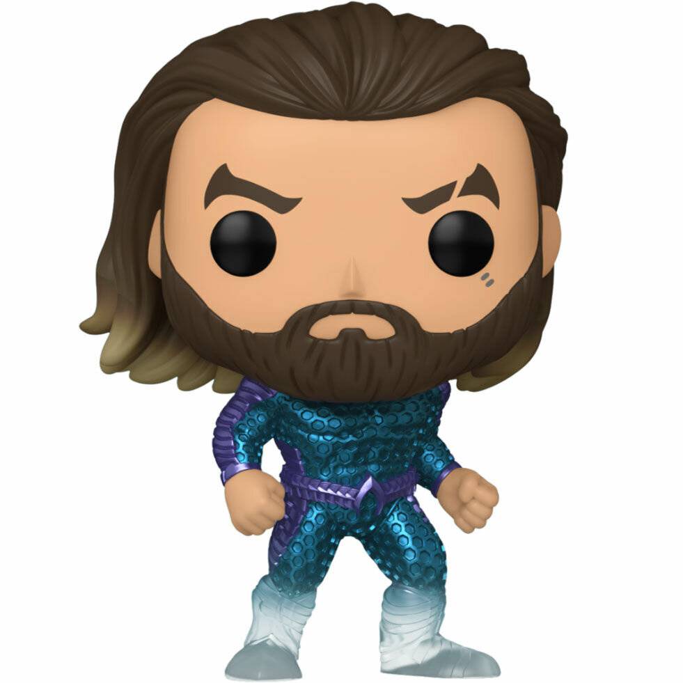 Aquaman Blauer Anzug Pop Figur 9 cm
