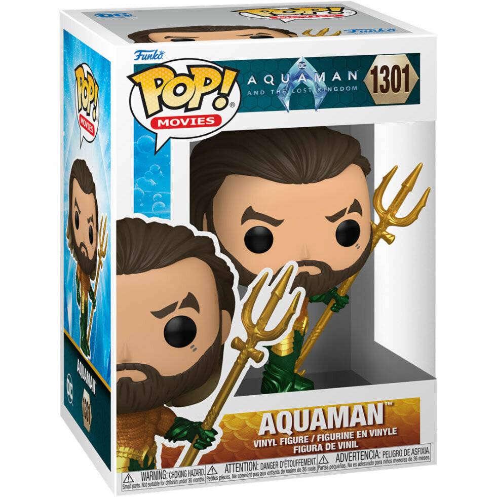 Pop! Aquaman Figur Superhelden-Kostü m 9 cm