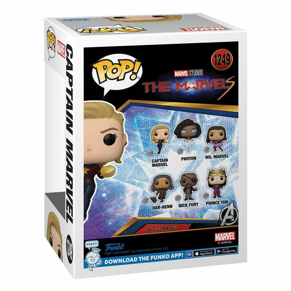 Die Marvels Pop! Figur - Captain Marvel 9 cm