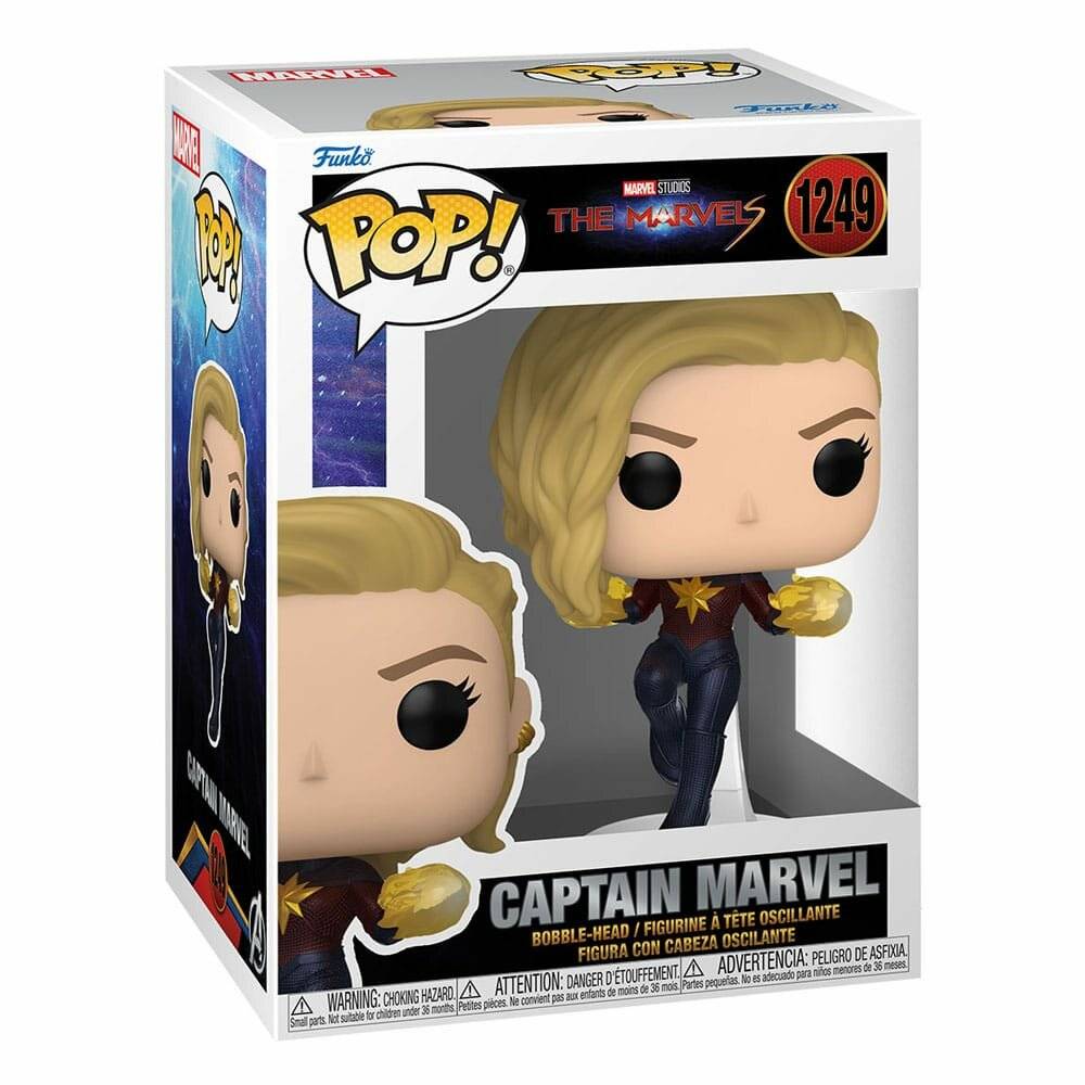 Die Marvels Pop! Figur - Captain Marvel 9 cm