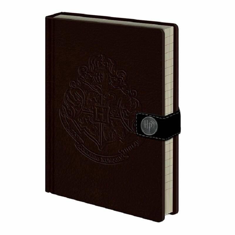 Pyramide - Hogwarts-Schild Premium A5 Notizbuch