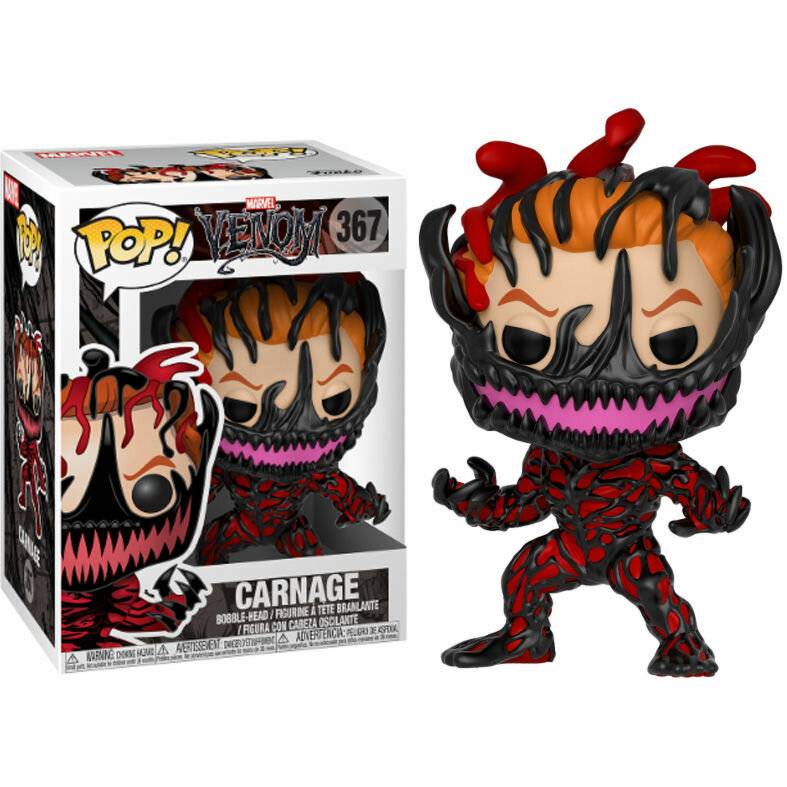 Venom POP! Marvel Vinyl Wackelkopf-Figur Carnage 9 cm