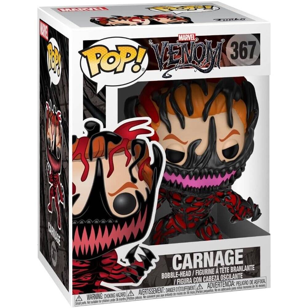 Venom POP! Marvel Vinyl Wackelkopf-Figur Carnage 9 cm