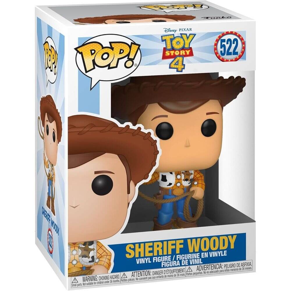 Toy Story 4 POP! Disney Vinyl Figur Woody 9 cm