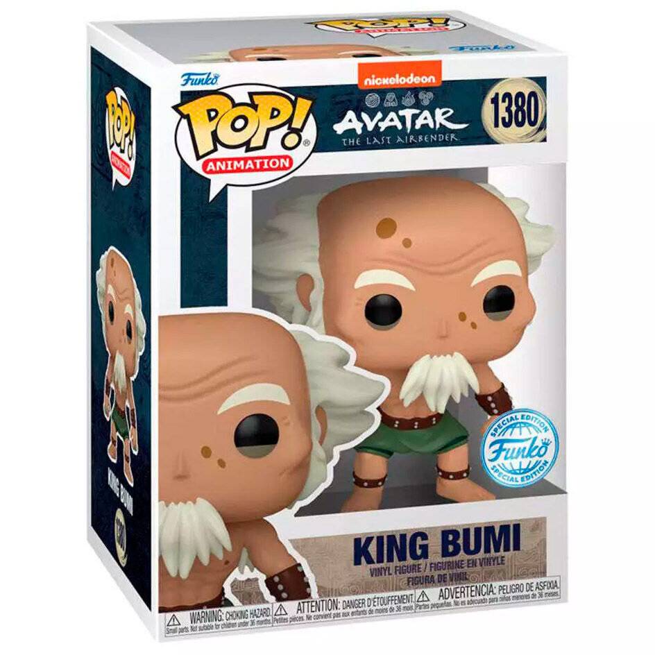 Avatar Der Herr der Elemente POP! Animation Vinyl Figur King Bumi 9 cm