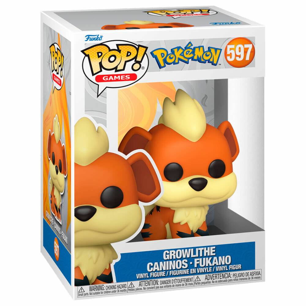 Pokemon POP! Games Vinyl Figur Growlithe (EMEA) 9 cm