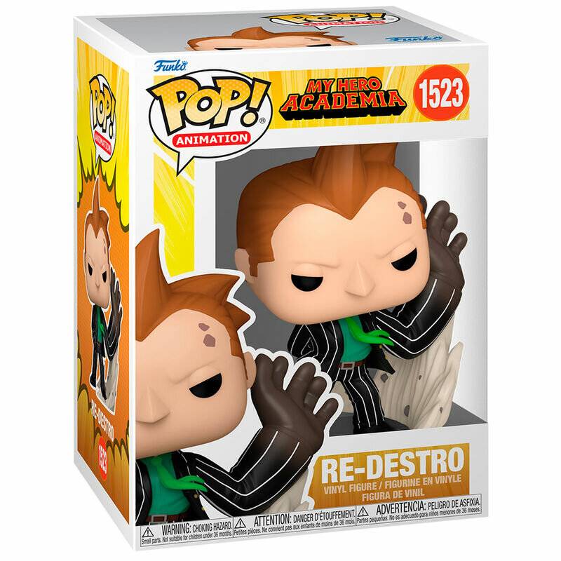 My Hero Academia POP! Animation Vinyl Figur Destro 9 cm