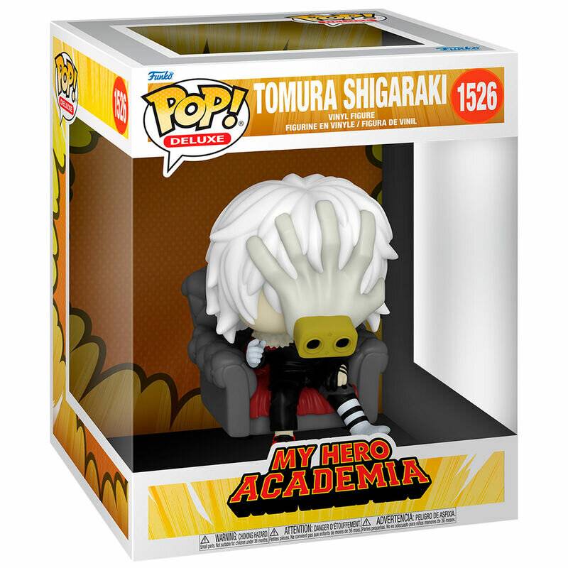 My Hero Academia POP! Deluxe Vinyl Figur Shigaraki In Chair 9 cm