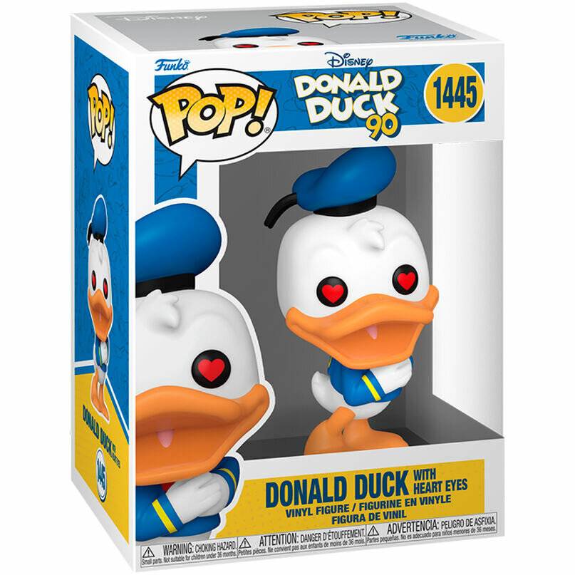 Funko Funko Pop! Figur Disney Donald Duck mit Herzaugen 10cm