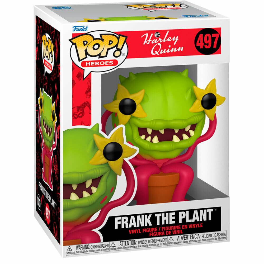 Harley Quinn Animated Series POP! Heroes Vinyl Figur Frank the Plant 9 cm