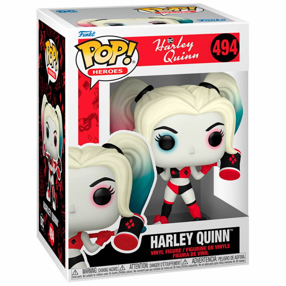 Harley Quinn Animated Series POP! Heroes Vinyl Figur Harley Quinn 9 cm