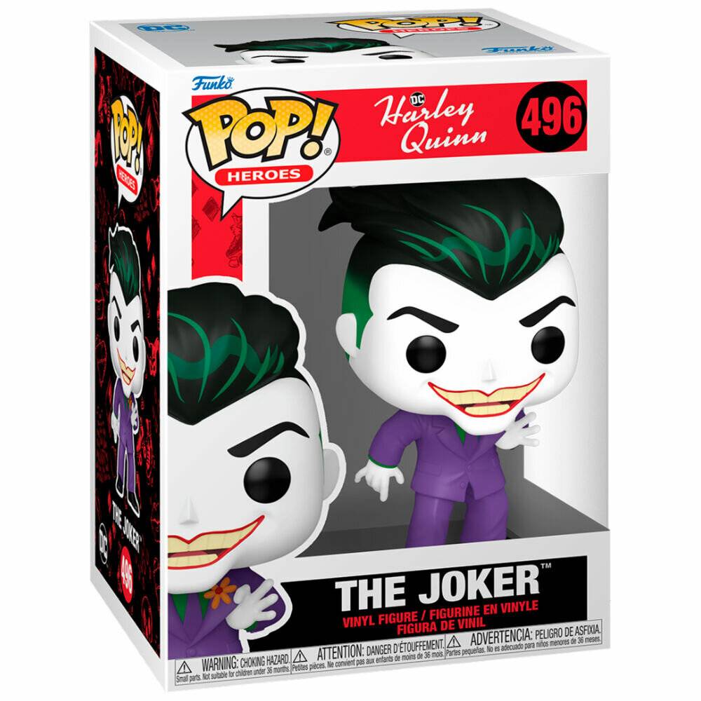 Harley Quinn Animated Series POP! Heroes Vinyl Figur The Joker 9 cm