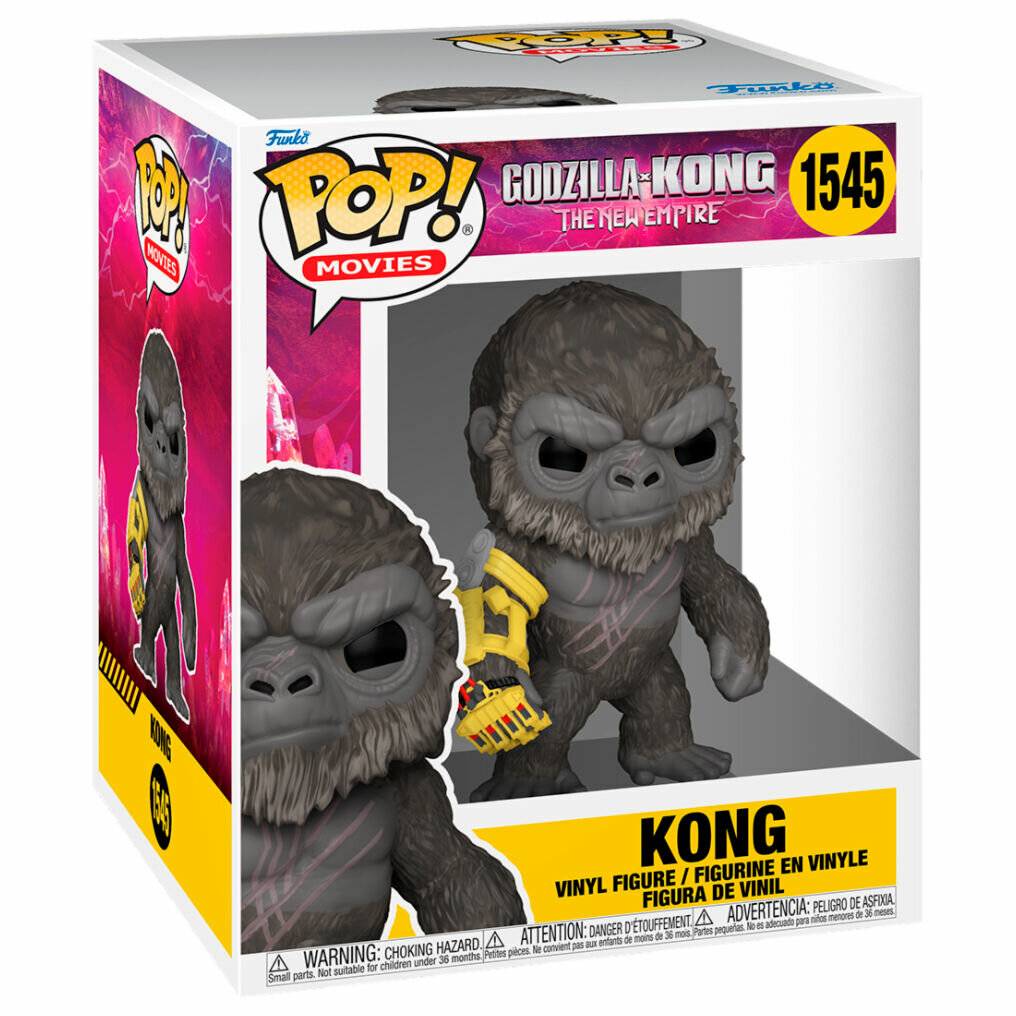 Godzilla vs Kong 2 Oversized POP! Vinyl Figur Kong 15 cm