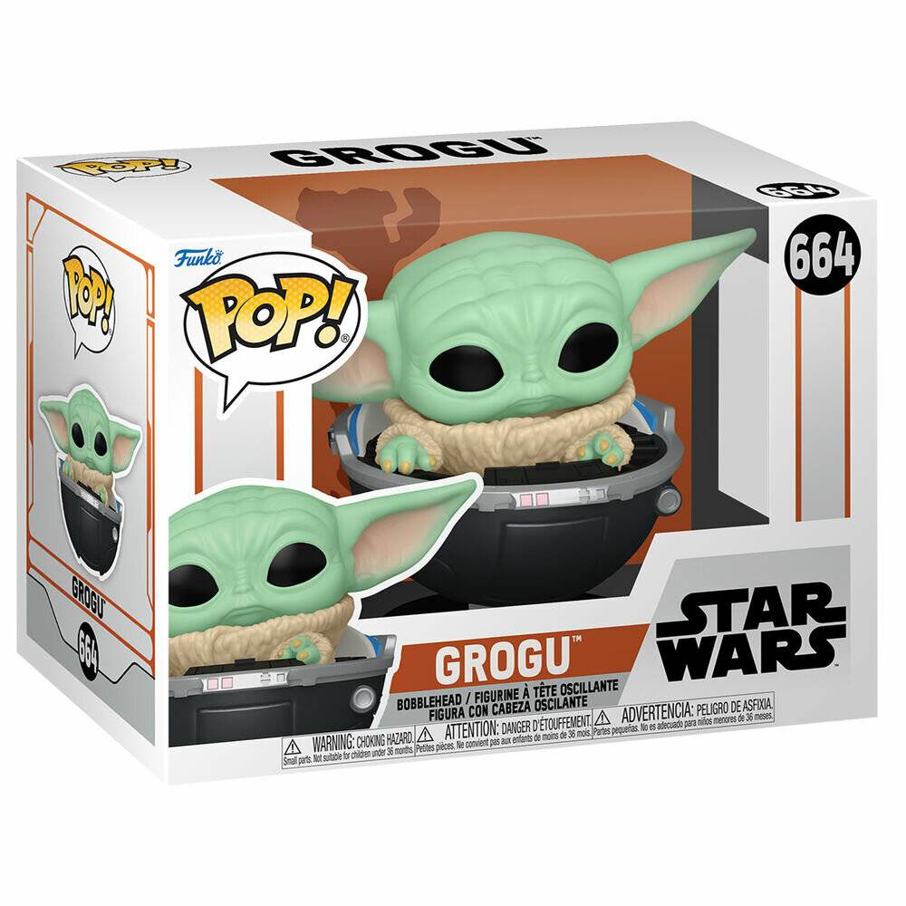Star Wars: The Mandalorian POP! Vinyl Figur Grogu 9 cm