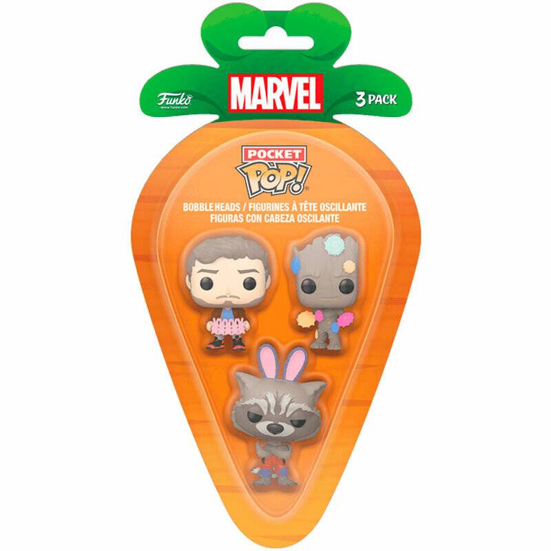Marvel Pocket POP! Vinyl Figuren 3er-Pack GOTG 4 cm