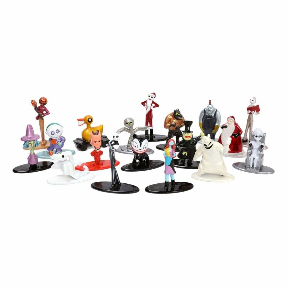 Nightmare before Christmas Nano Metalfigs Diecast Minifiguren 18-er Pack 4 cm