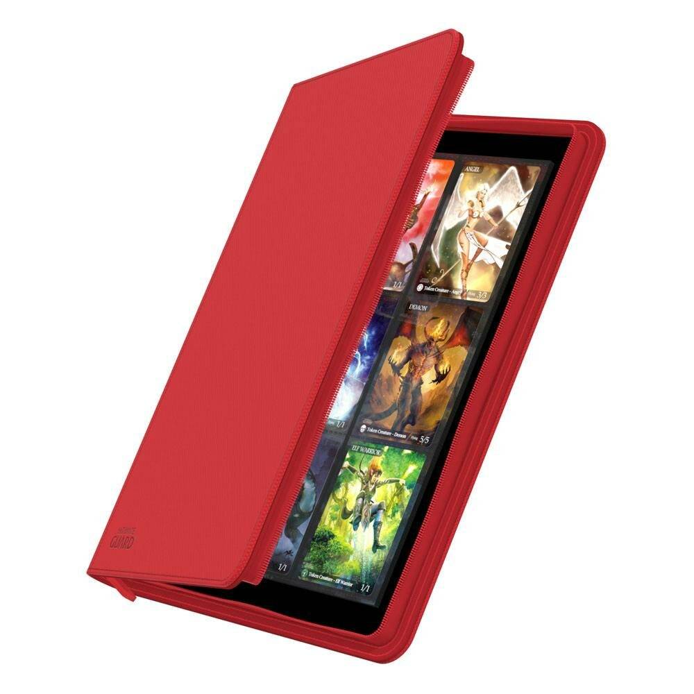 Ultimate Guard Zipfolio 360 - 18-Pocket XenoSkin Rot