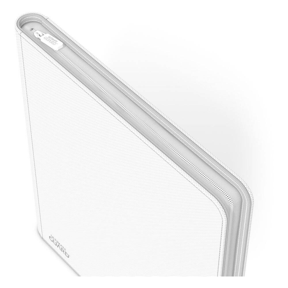 Ultimate Guard Zipfolio 480 - 24-Pocket XenoSkin (Quadrow) - Weiß