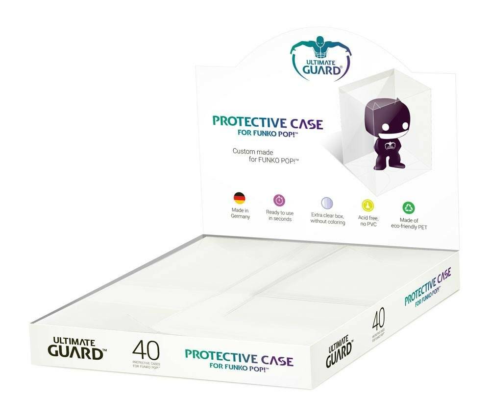 Ultimate Guard Schutzhülle Protective Case für Funko POP!â¢ Figuren im Thekendisplay (40)